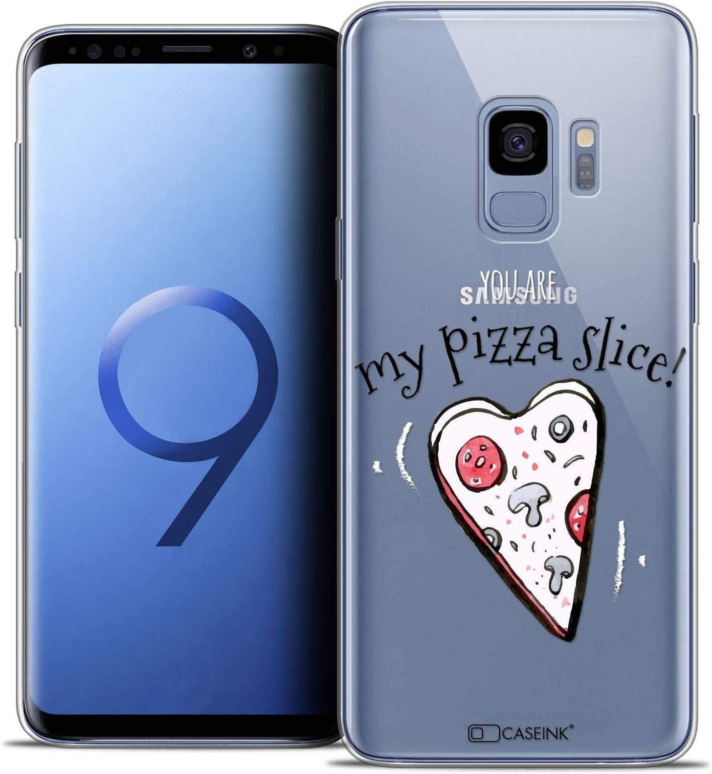 Ultra Slim Case for 5.8 Inch Samsung Galaxy S9, Love My Pizza Slice