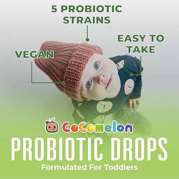 MARYRUTH’S ORGANIC TODDLER PROBIOTIC LIQUID DROPS | KIDS PROBIOTICS FOR AGES 1-3 | 5 PROBIOTIC STRAINS | 150 MILLION CFU PER SERVING | USDA ORGANIC | SUGAR FREE | VEGAN | GLUTEN FREE | 1 FL O