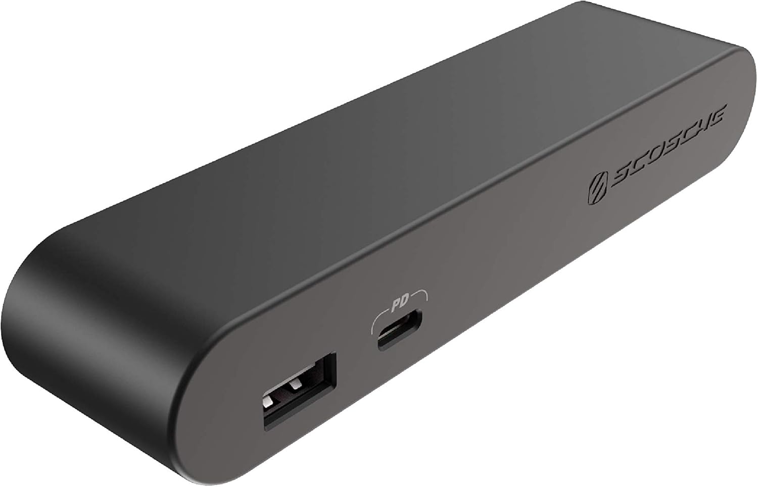 SCOSCHE BLPE-SP 30W Dual Port Power Endcap for BaseLynx Modular Charging Stations, Black