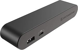 SCOSCHE BLPE-SP 30W Dual Port Power Endcap for BaseLynx Modular Charging Stations, Black