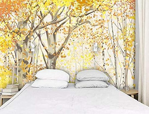 Einfache Baume Handgemalte Wald Moderne Tapete 3d Wandbild Wandtapete Fototapete 3d Effekt Tapete Tapeten Wald Vintage Wandbild Wandbilder Kinderzimmer 200cm 140cm Amazon De Baumarkt