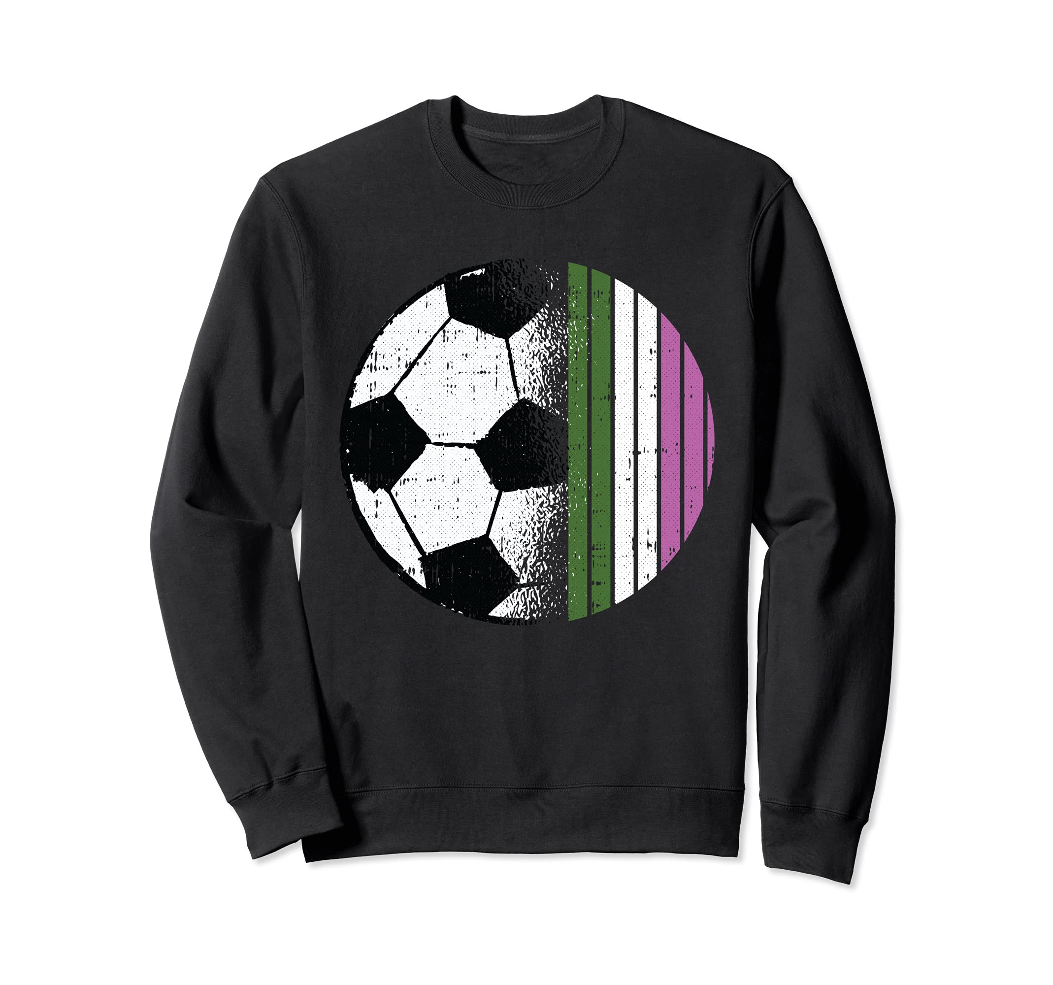 Soccer Ball LGBT-Q Gender-Queer Pride Sport Fan Player Ally Sweatshirt