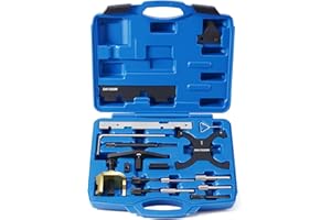 DAYDOOR Timing Tool Kit, 18 Pcs Camshaft Locking Tool Compatible with Ford Focus Kuga Fiesta Fusion Escape 1.5 1.6 2.0 2.3 EcoBoost Mazda 2.5L, Ford 1.6L VVT Ti-VCT 1.5L Ti-VCT Timing Locking Tool