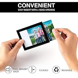 STTMGN Magnetic Picture Frames with Black