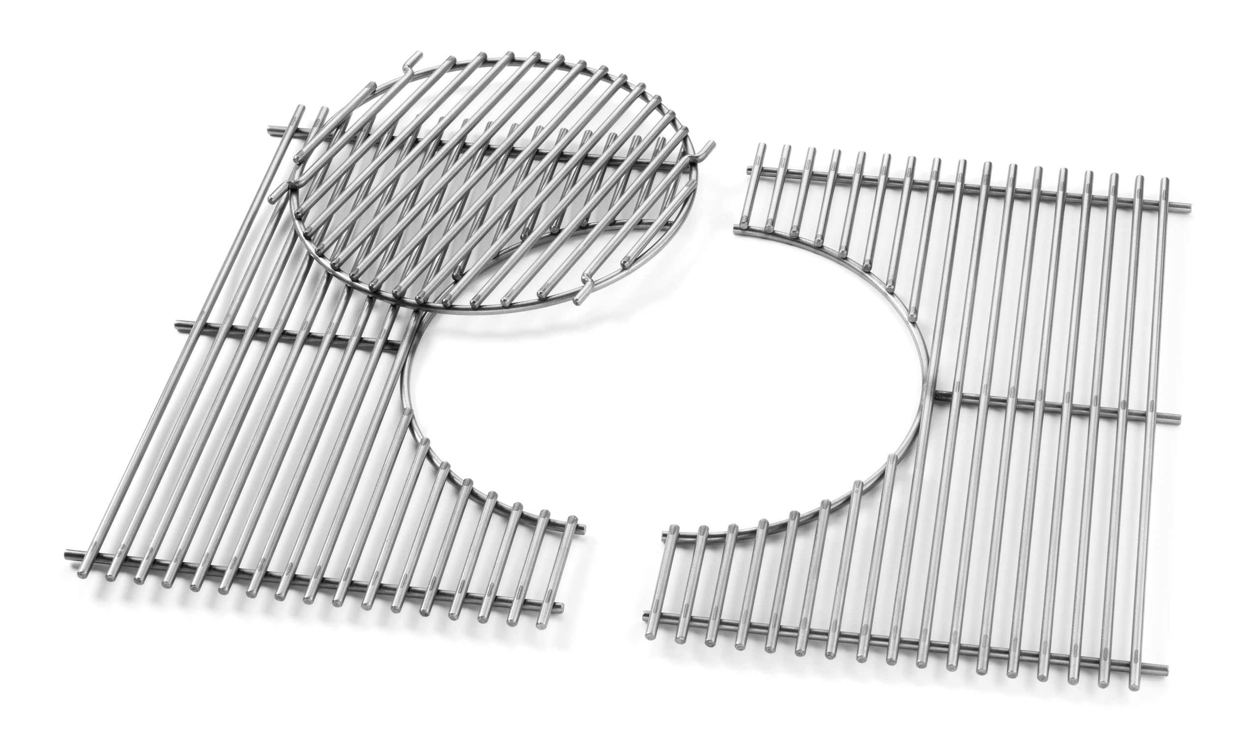Weber Grill Grates, Stainless Steel, Gourmet BBQ System (GBS), Suitable for Genesis 300 Series