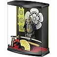 MEISTER JAPAN Oda Nobunaga Samurai Display: 16th Century Armor Figure with Clan Map, Shatterproof ABS Showcase for Desk Decor | Historical Office Gift & Collectible