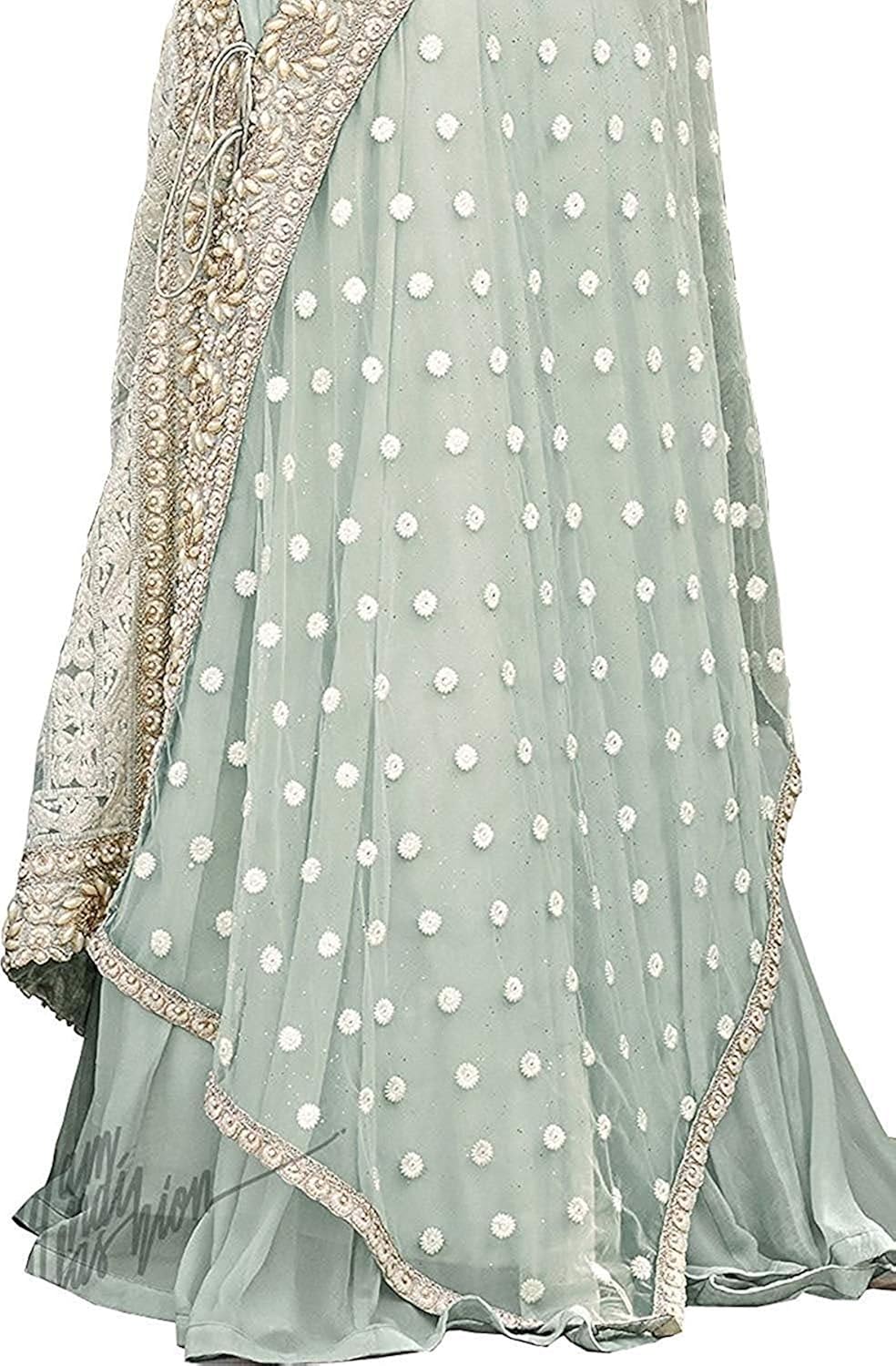 royal export women's georgette long party wear gown