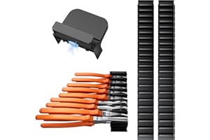 44 PCS Magnetic Plier Organizer for Toolbox & Tool Drawer, Modular Desgin Plier Holders, Modular Toolbox Organizer System for