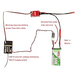 MEUS Racing 2.4GHz RC Receiver M-08A Long Range