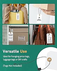 Uniclife 1000 Pcs Hang Tag Strings 6.5 Inch Price