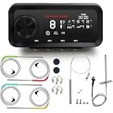 Hungrill WiFi PID Controller Kit for Pit Boss DX &amp; Pro Series II 1150/850 | 80145 &amp; 80146, Igniter, RTD &amp; 4 Meat Probes, Fits DX Series &amp; Pro Series II 1150/850 (NOT for 1600PS1-PS4/PSE, or LED Models)