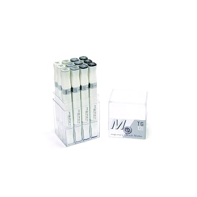 Mepxy Brush Marker Set of 12color Toner Gray Bahrain Ubuy