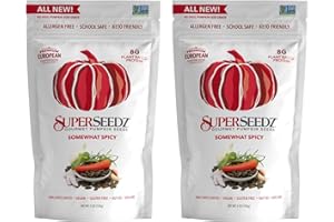 SUPERSEEDZ Super Seedz Seed Pumpkin Somewhat Spicy 5 Ounce - Pack of 2