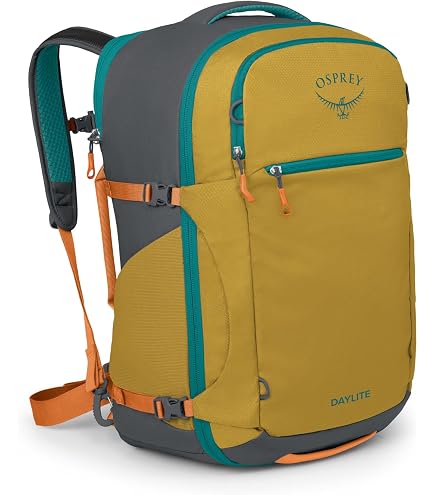 Osprey Sojourn Porter 46L Travel Backpack – Carry-On Compliant Luggage with StraightJacket Compression and Padded Laptop Sleeve – Durable Pack for International or Urban Travel, Brindle Brown : Clothing, Shoes &