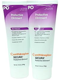 Smith and Nephew SECURA Protective Ointment Skin Protectant 5.6oz Tube (Pack of 2)