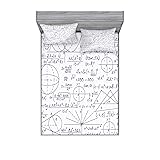 Ambesonne Modern Fitted Sheet & Pillow Sham