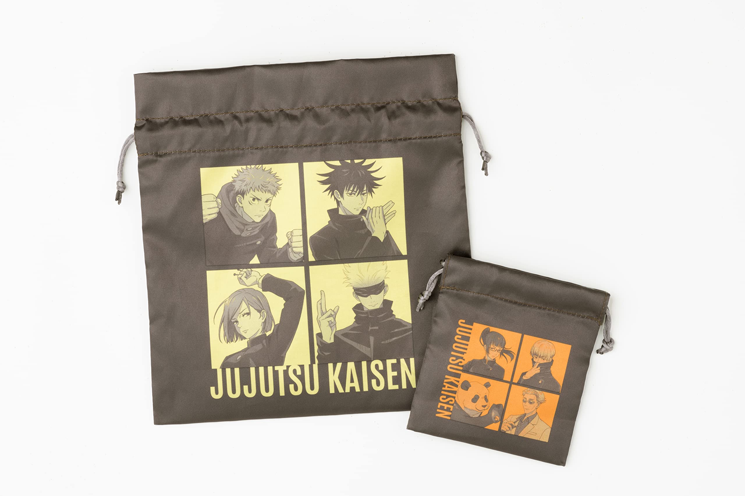 【MORE モア 2022年2月号増刊 呪術廻戦版 雑誌付録】呪術廻戦 巾着ポーチセット