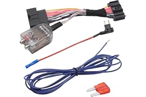 laffoonparts 70-5524 Add-A-Circuit Subwoofer Amplifier Plug Wire Harness, RCA Cable Connector Replacement for Ford F Series 1