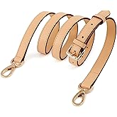 GOXTECH Genuine Leather Purse Strap Replacement Crossbody Handbag Long Adjustable