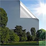 rabbitgoo Heat Reflective Window Film Privacy 75x200cm Glass UV Blocker