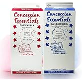Concession Essentials - CE Floss Sugar -2pk Cotton Candy Floss Sugar 2 Pack (Pink Vanilla and Blue Raspberry)