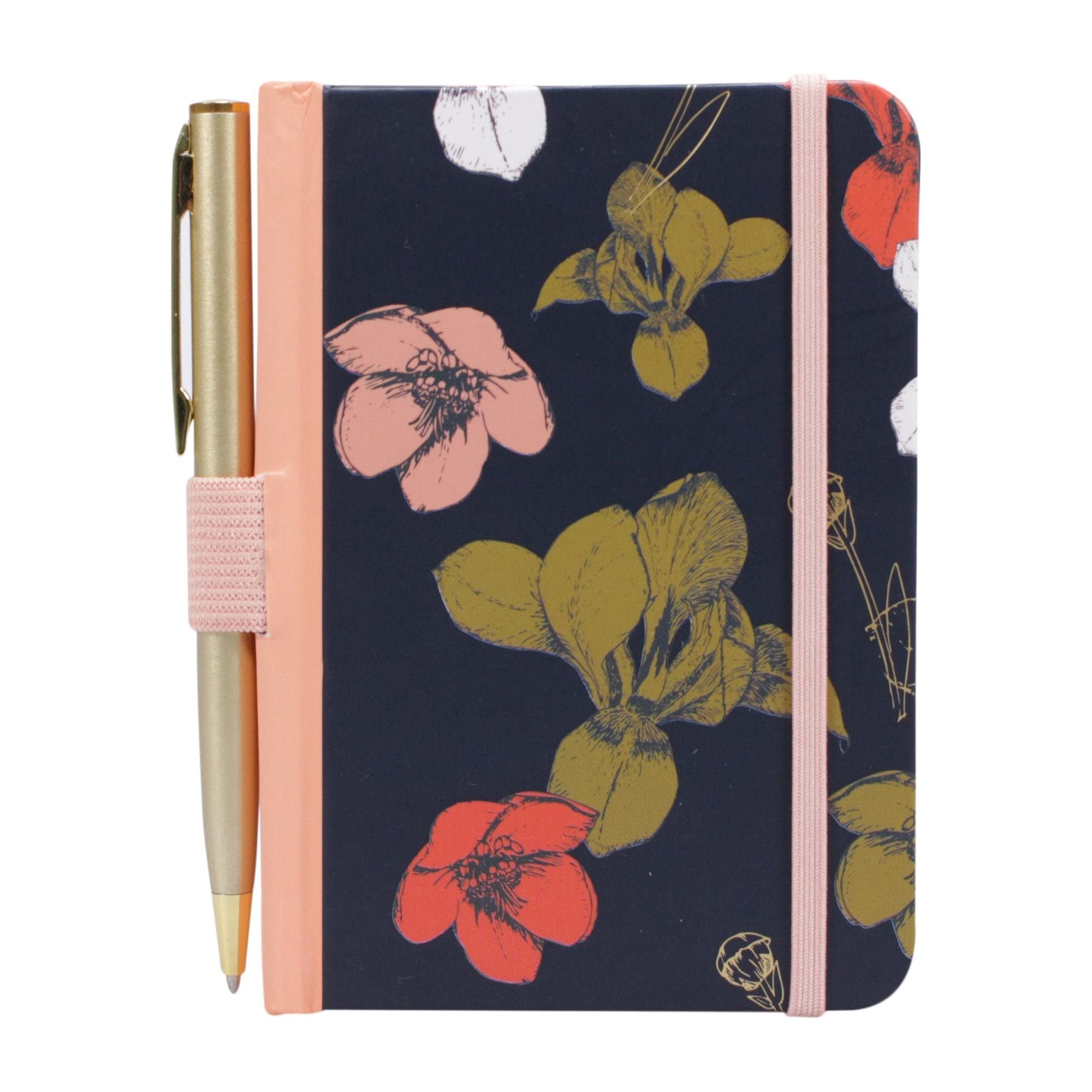 RHS - Stationery & Notebooks - RHS A7 Notebook & Pen - Irises & Hellebores