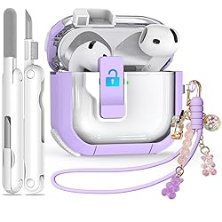 Secure Lock Case for AirPods 4, Ekoonpft 5-in-1