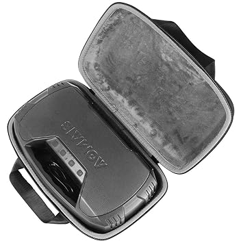 Co2crea Hard Travel Case For Aomais Go Bluetooth Speakers Black Portable Audio Headphones Ipod Player