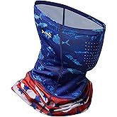 BASSDASH Neck Gaiter Mask UPF 50 Sun Protection for Men & Women, Fishing, Hiking, Outdoor
