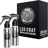 LEO COAT 2-Layer Nano Ceramic Coating Spray [Made in Japan] – 3-Year Base Protection & Ultra-Gloss Mirror Finish – Easy DIY for Cars, SUVs & Motorcycles