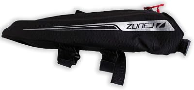 ZONE3 Aero Top Tube Bento Box Bag Black Silver One Size Cycling Triathlon