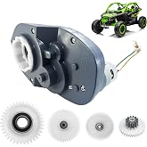 24V RS775 7R Motor Gearbox for Power Wheels Motor Gearbox Upgrade Kit Part | Upgrade 12V Ride on to 24V,FY750 Fast Motor for Kids Ride on Car Replacement Parts,RS775 Motor with Steel Gears and Bearing