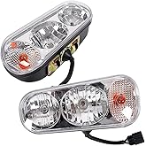 Universal Halogen Snow Plow Lights Kit for Boss Western Meyer Blizzard Curtis Snowdog
