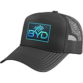 BYD Tech Logo Trucker Hat with Adjustable Mesh Back