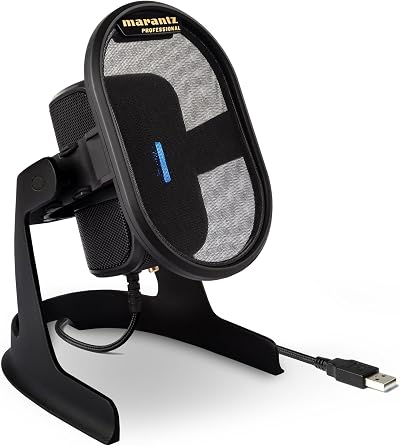 Marantz Professional Umpire USB Microphone for Recording Podcasting Gaming