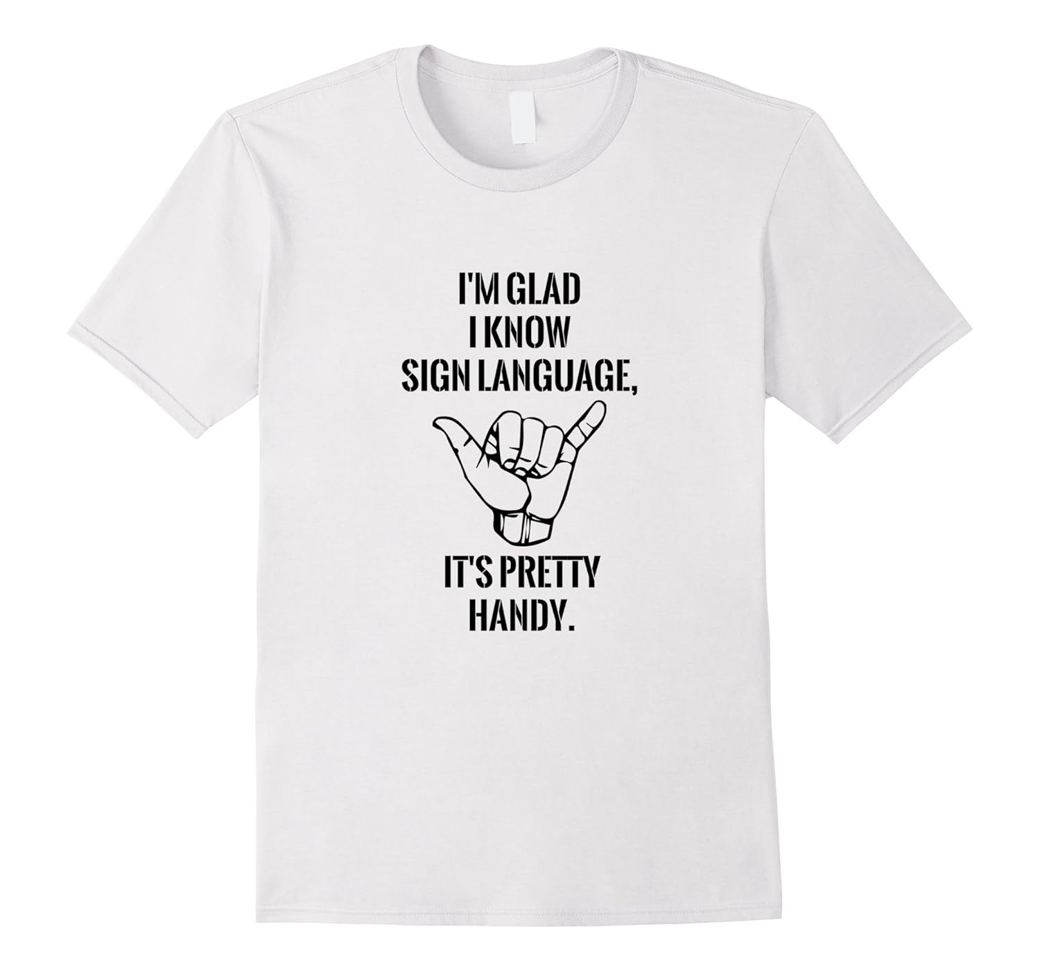 ASL American Sign Language Funny TshirtPL Polozatee