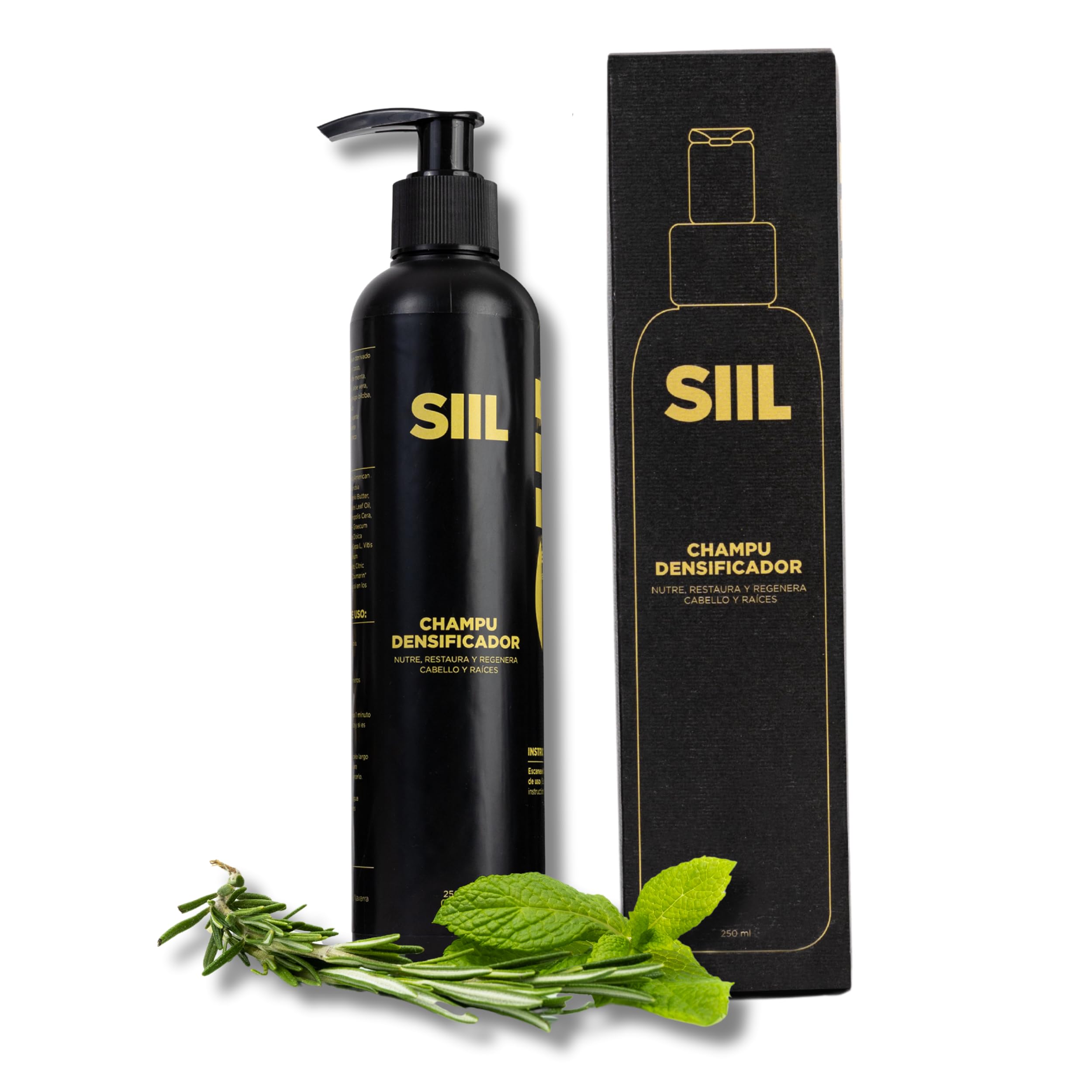SIIL Mint Scented Anti-Hair Loss Shampoo, 250 ml, Unisex-Adults