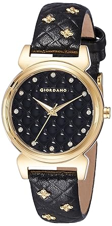 Giordano Analog Black Dial Womens Watch - 2794-04