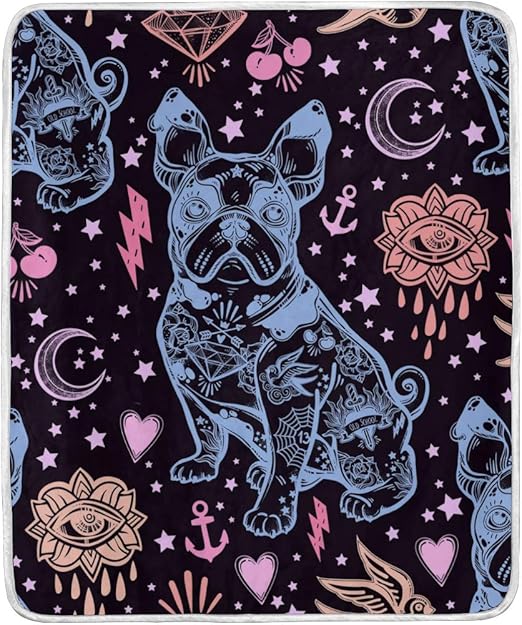 girl dog blankets