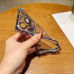 ROSEHUI Clear Glitter Phone Case for iPhone 15