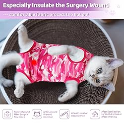 SUNFURA Camo Printed Cat Recovery Suit, Cat