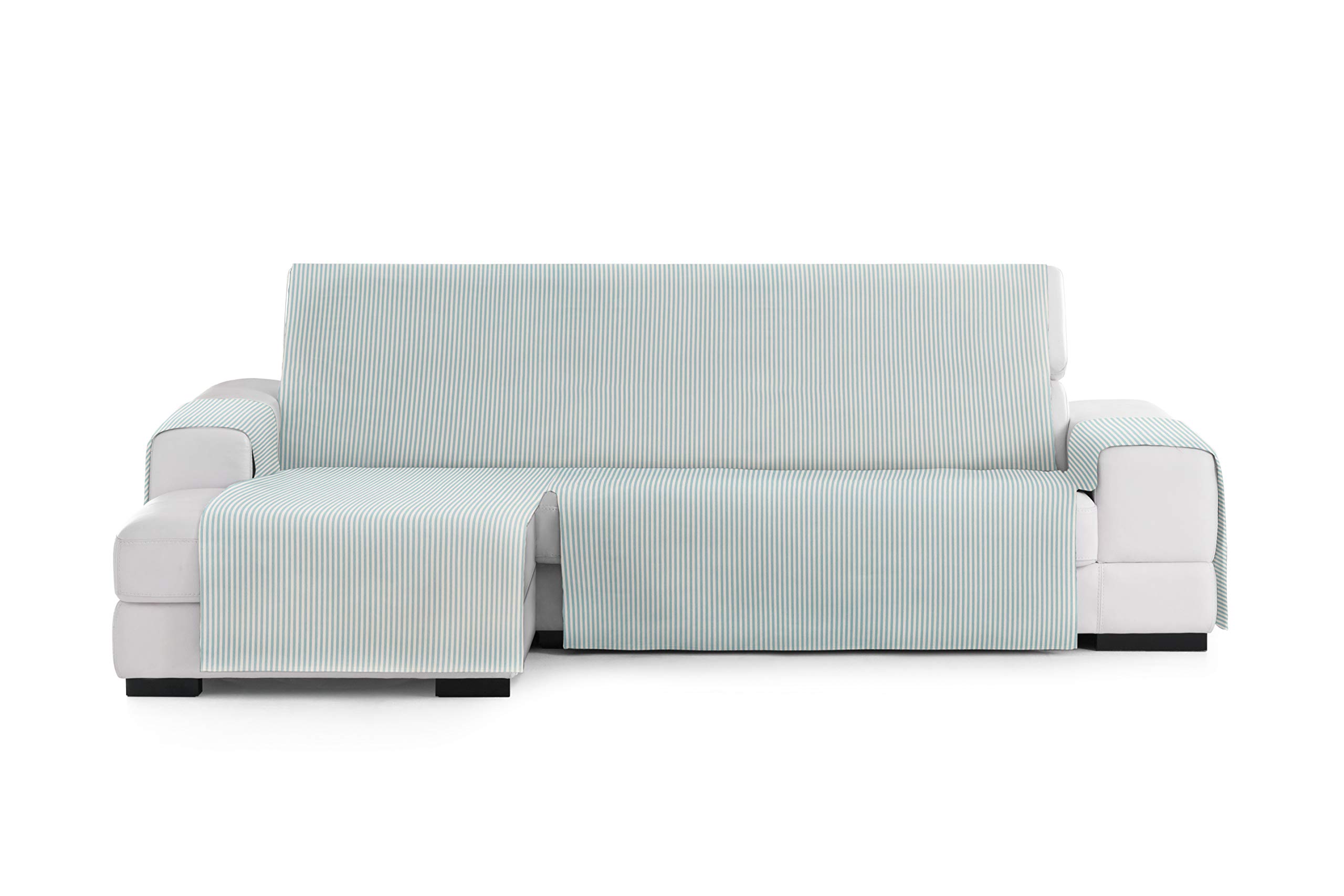 Eysa Sofa Cover, Cotton, Aquamarine, 240 CM. Left