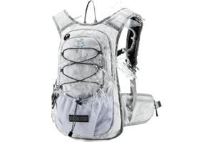 MUBASEL GEAR 15L Insulated Hydration Backpack Pack with 2L Water Bladder Lightweight Hiking Backpack Bag for Women Men Daypack for Hiking Running Festival Camping Biking