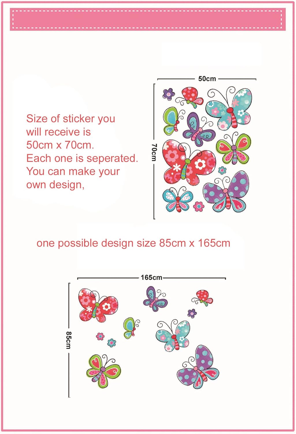 8 Butterfly Wall Sticker for Home Decor Living Room Nursery Room Decoration - Image 5