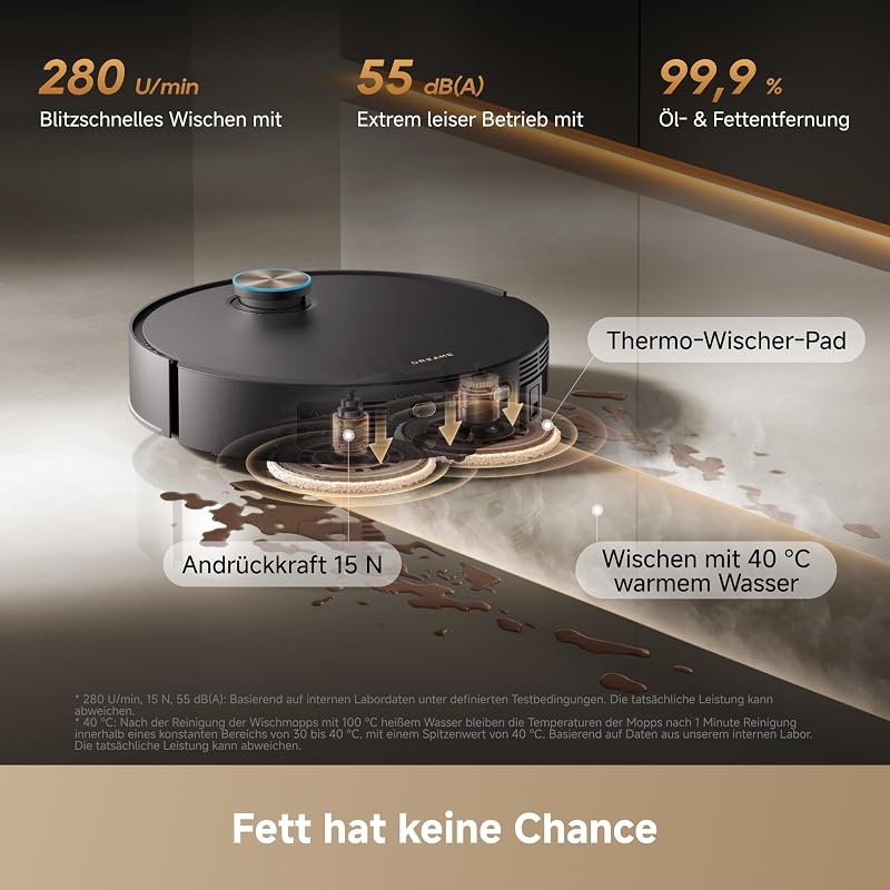 X60 Pro Ultra Complete Saugroboter mit UltraExtend-Armen,42.000Pa