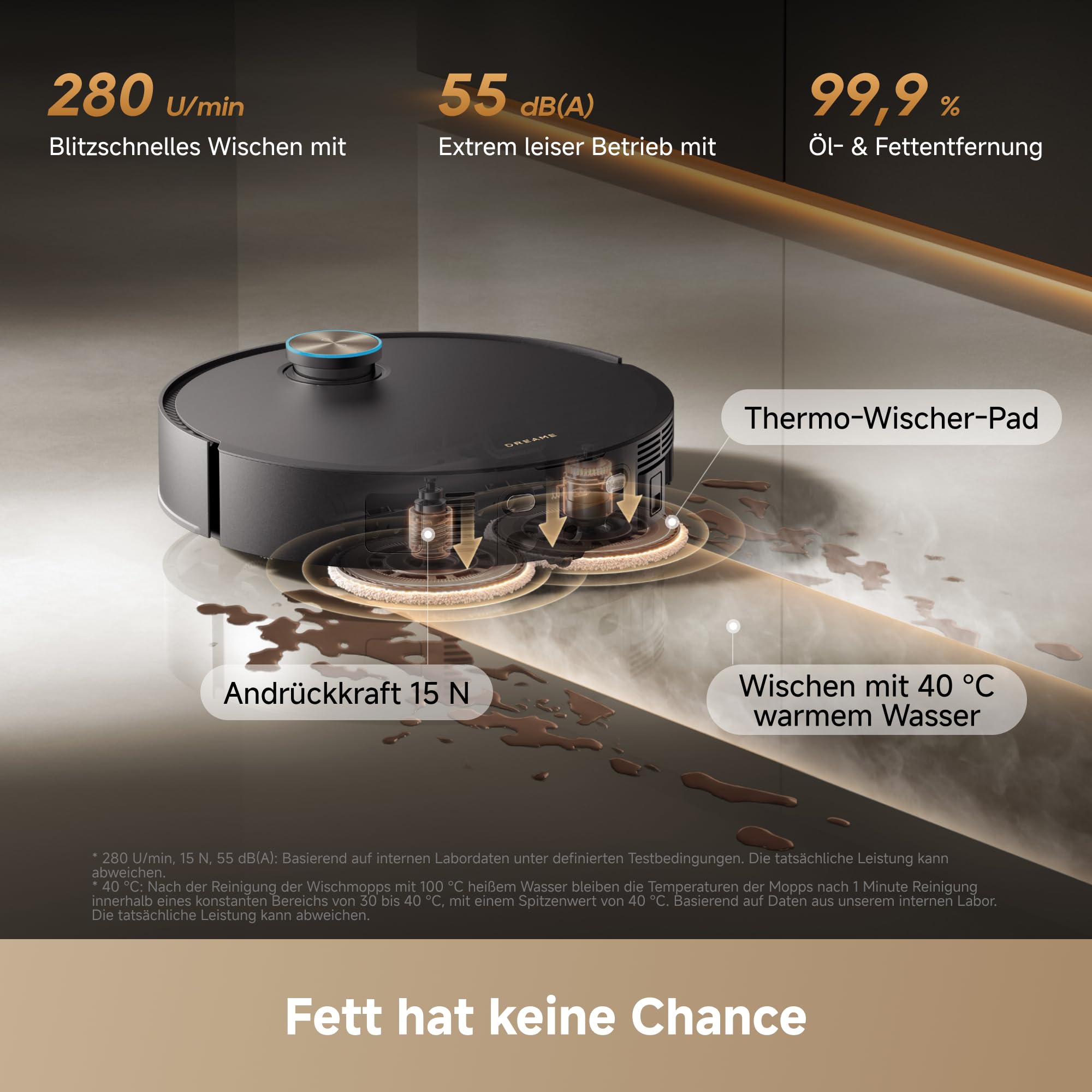 dreame X60 Pro Ultra Complete Saugroboter mit UltraExtend-Armen,42.000Pa 8
