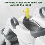 RABB 1ST 2in1 Potty Training Seat with Step Stool Grey view 5
