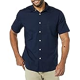 Amazon Essentials Men's Slim-Fit Short-Sleeve Poplin Shirt