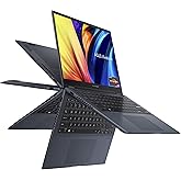ASUS Vivobook S 14 Flip 14†WUXGA 16:10 Touch, AMD Ryzen 5 5600H CPU, 8GB RAM, 512GB SSD, NumberPad, Fingerprint, Windows 11 Home, Quiet Blue, TN3402QA-AS54T