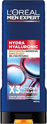 L'Oréal Paris, Men Expert HYDRA HYALURONIC, gel de banho, 400 ml